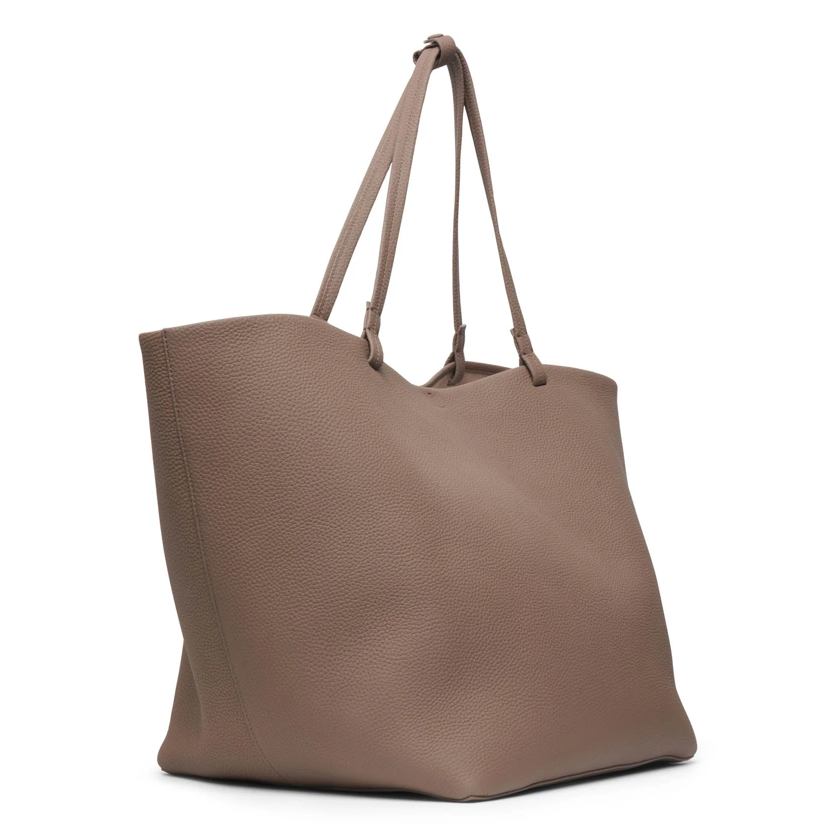 XL Park tote taupe matte grain bag - Image 3