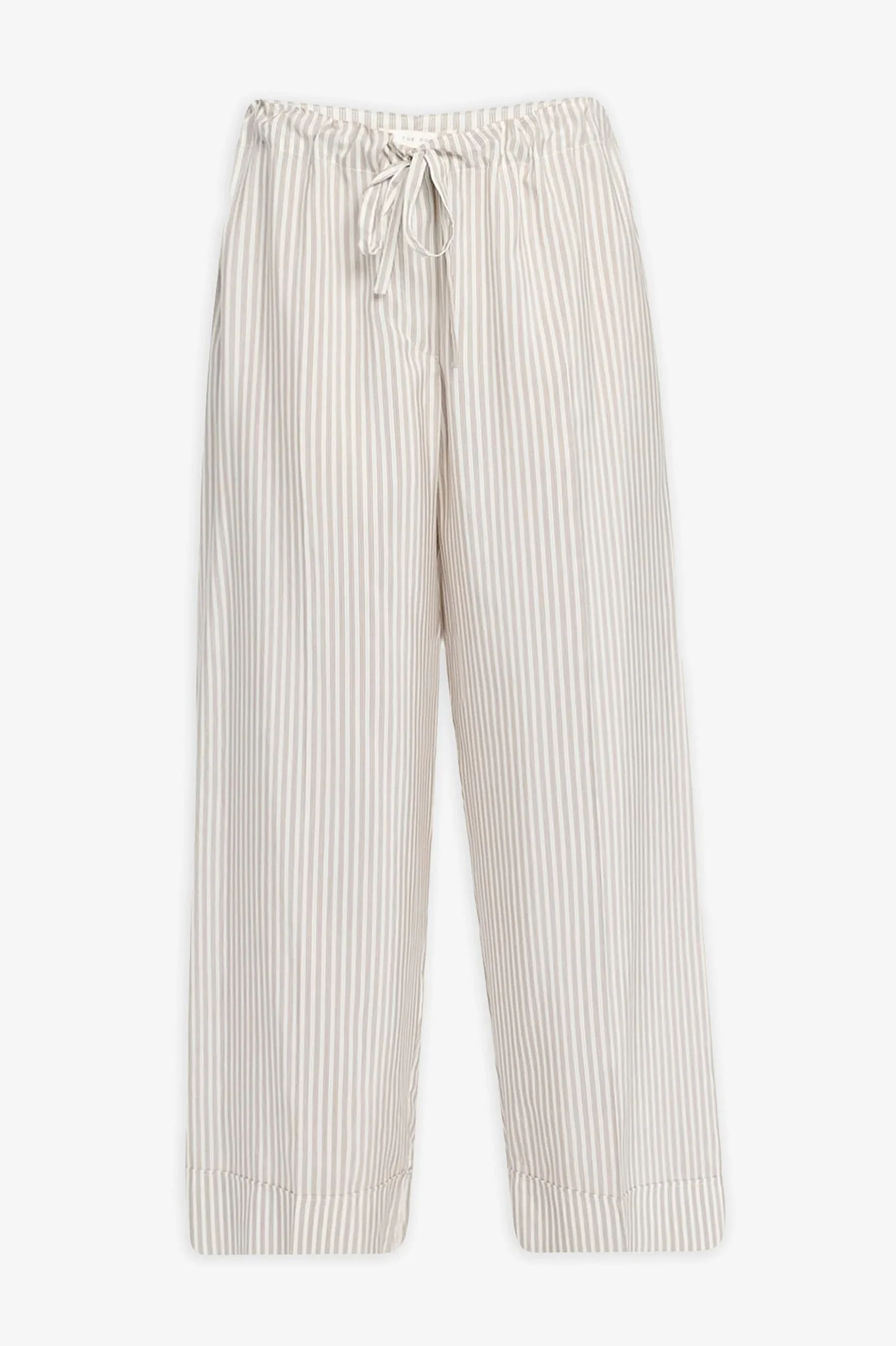 Yayah white grey silk pants