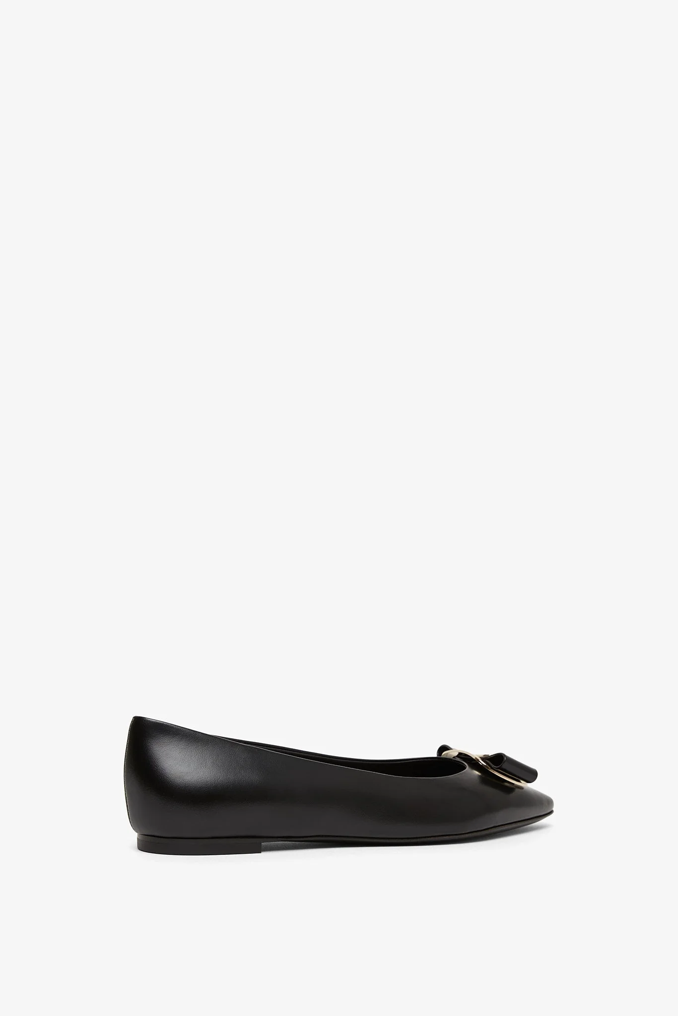 Zea black leather ballerinas - Image 3