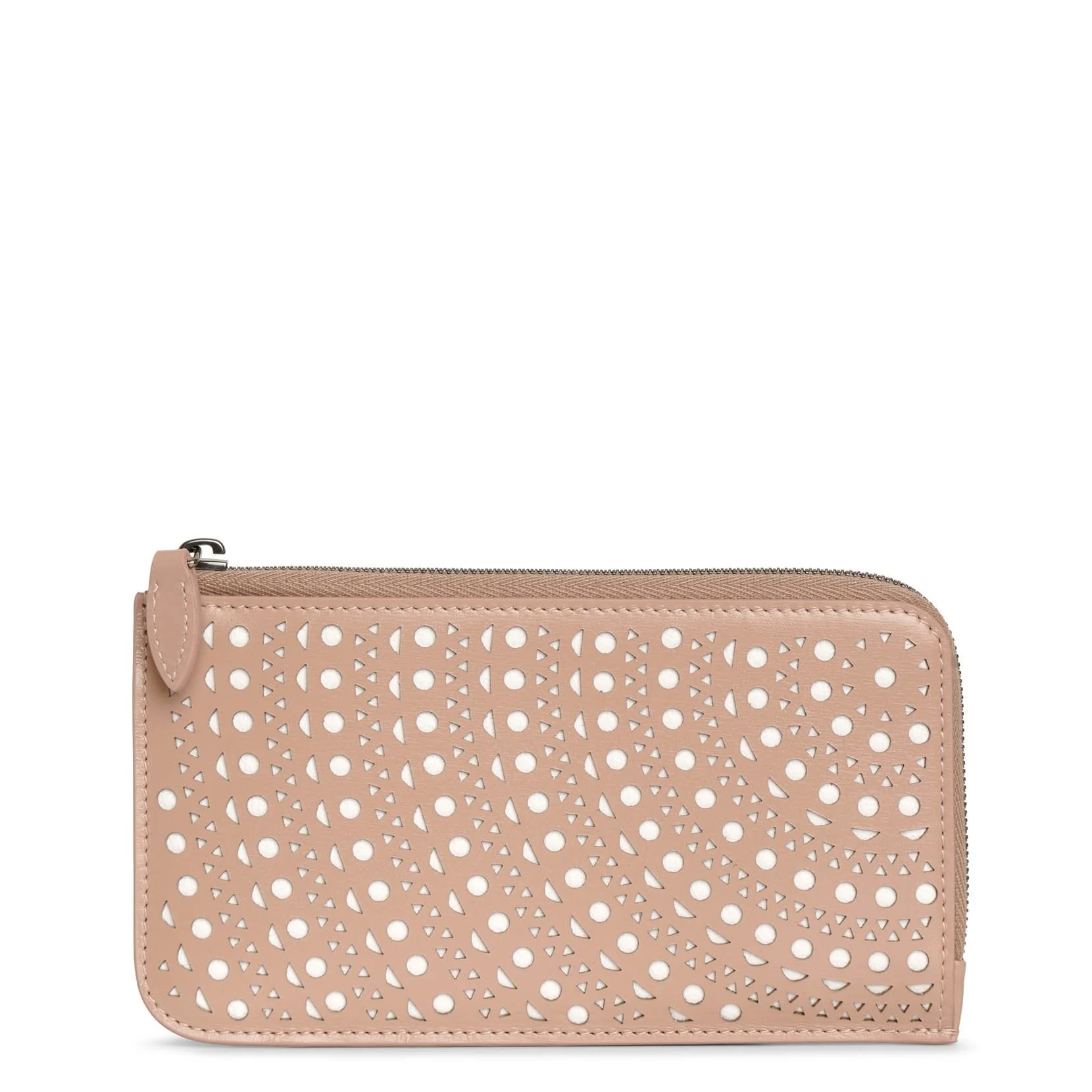 Zip credit card holder sable