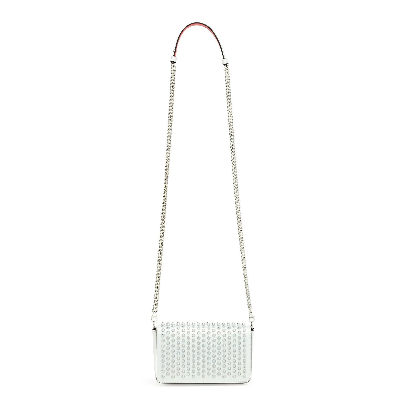 Zoompouch calf leather spikes and crystal bag - Image 4